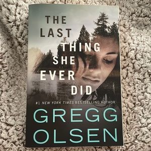 The Last Thing She Ever Did paperback book
